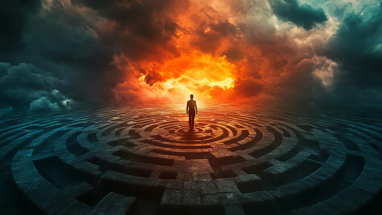 A Journey Through a Mystical Maze