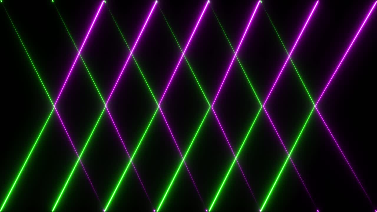patrón de líneas de neón abstractas