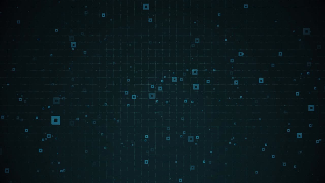 Seven Appears on Screen on Technology Background
