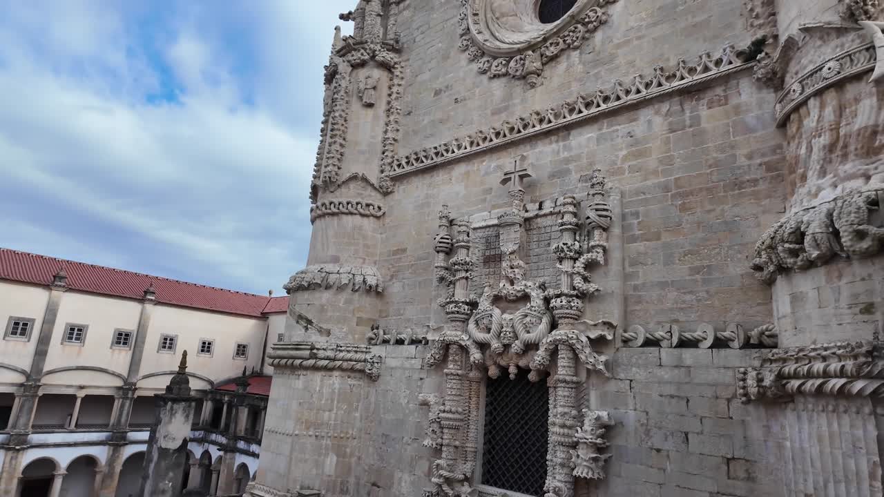 Ancient architecture at Tomar's historic site evokes peace and history