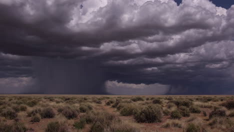 stormy desert landscape