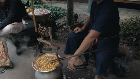 thailand silk weaving industry - silk making