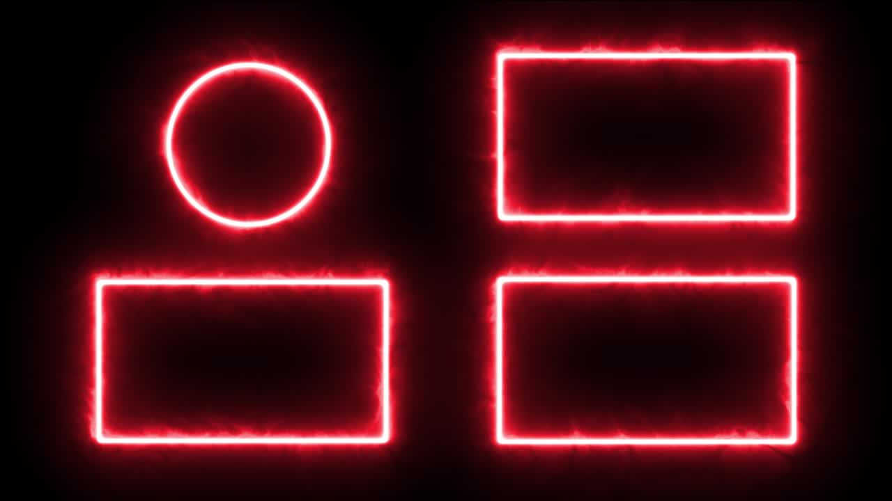 brillantes tarjetas de final de pantalla de finalización gráficos de movimiento