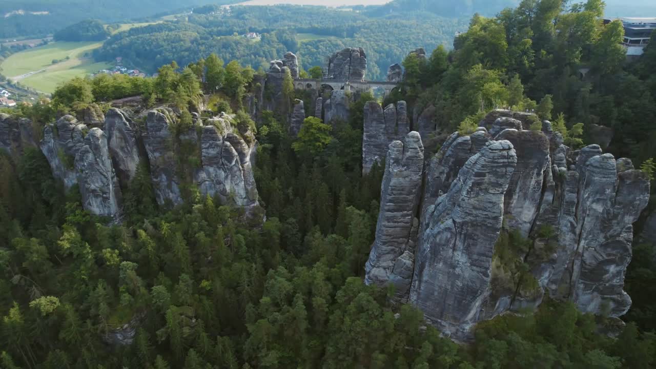 Explore stunning rock formations in the forest during daytime