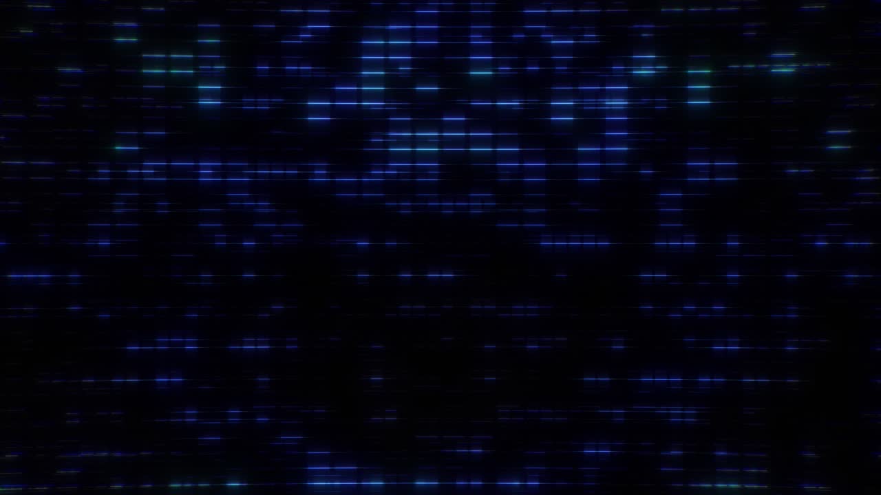 Blue Abstract Technology Data Grid Background Loop