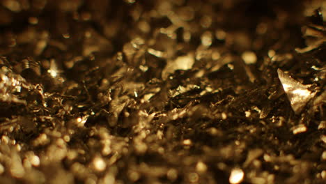 golden color metal fillings