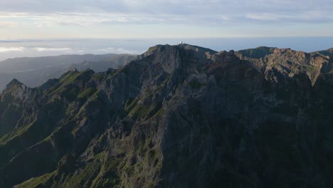 Vista-Aérea-Del-Pico-Do-Ariero-En-La-Isla-De-Madeira-Portugal