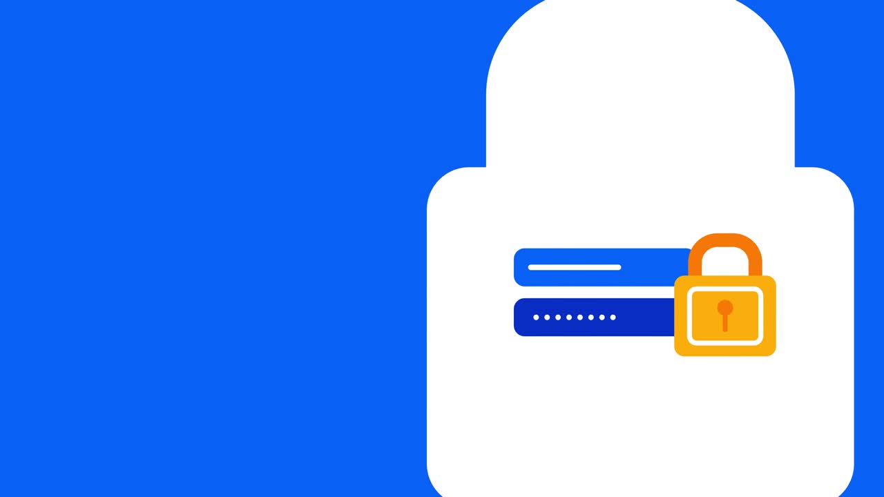 video de 4k de la entrada de la contraseña en el hueco.