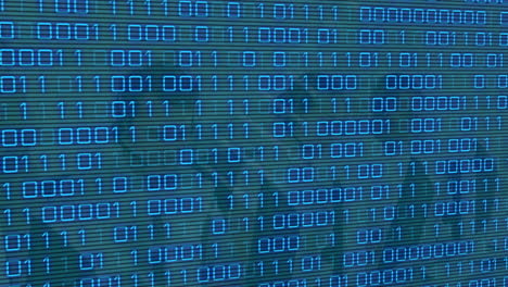 animation of data processing over diverse business people