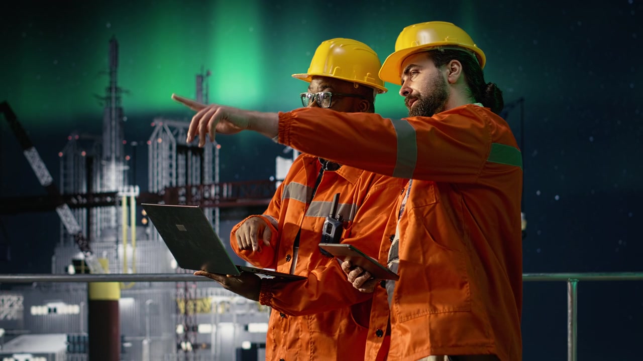 Managing resources, global oil crisis and offshore platform engineering team
