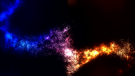 abstract particles