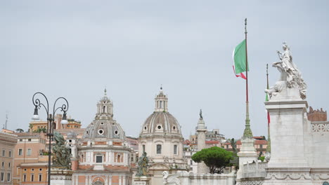 piazza venezia in rome, italy