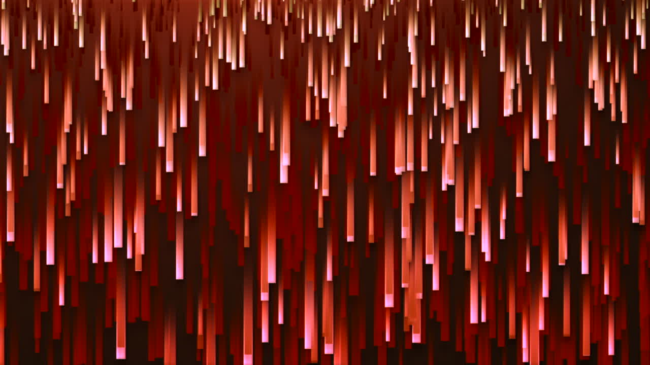 абстрактные красные и оранжевые вертикальные линии