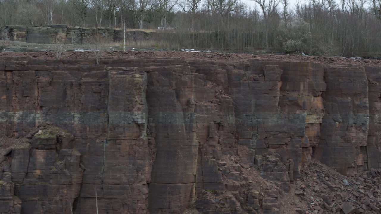 A Quarry Cliff Face