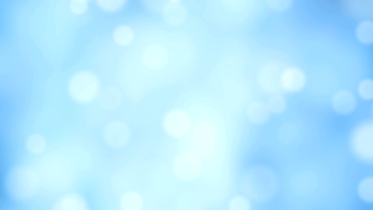 Abstract Blue Defocused Lights Background