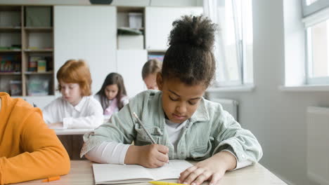 student at the classroom.