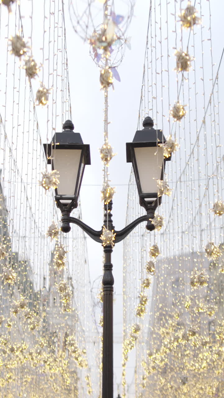 Festive street lighting