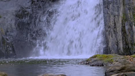 Crystal-Cascades-Flowing-Into-Freshwater-Valley---Waterfall-In-Far-North,-Cairns,-QLD,-Australia