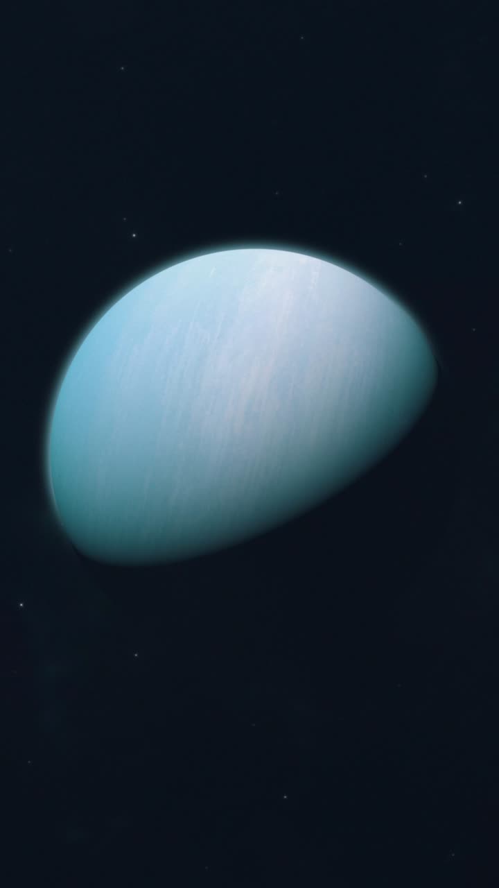 Vertical Tilt Down to Reveal the Ice Giant of Neptune