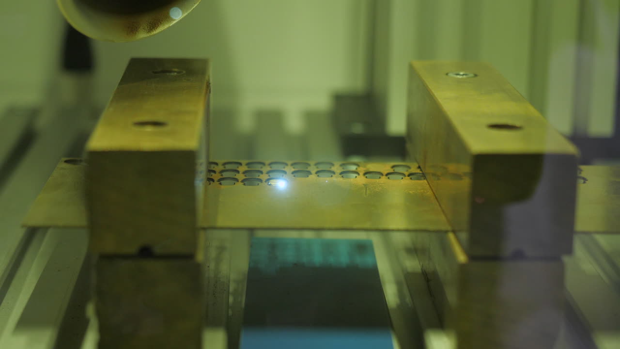 Laser Cutting Metal Plate