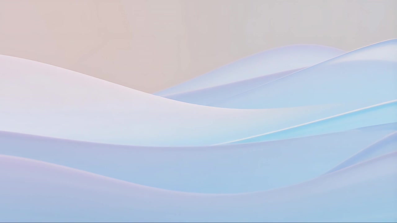 極簡抽象波浪動態背景 4K