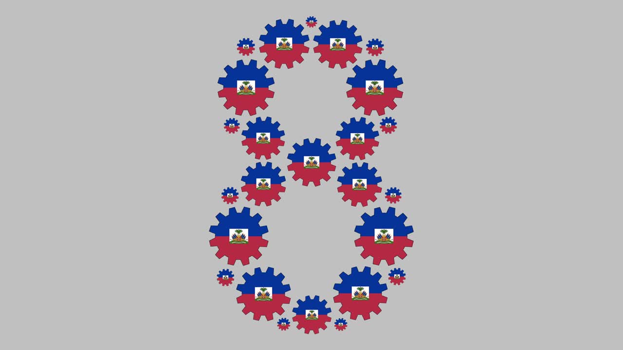 하이티의 숫자 8