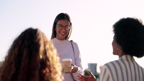 Education,-coffee-and-college-with-friends