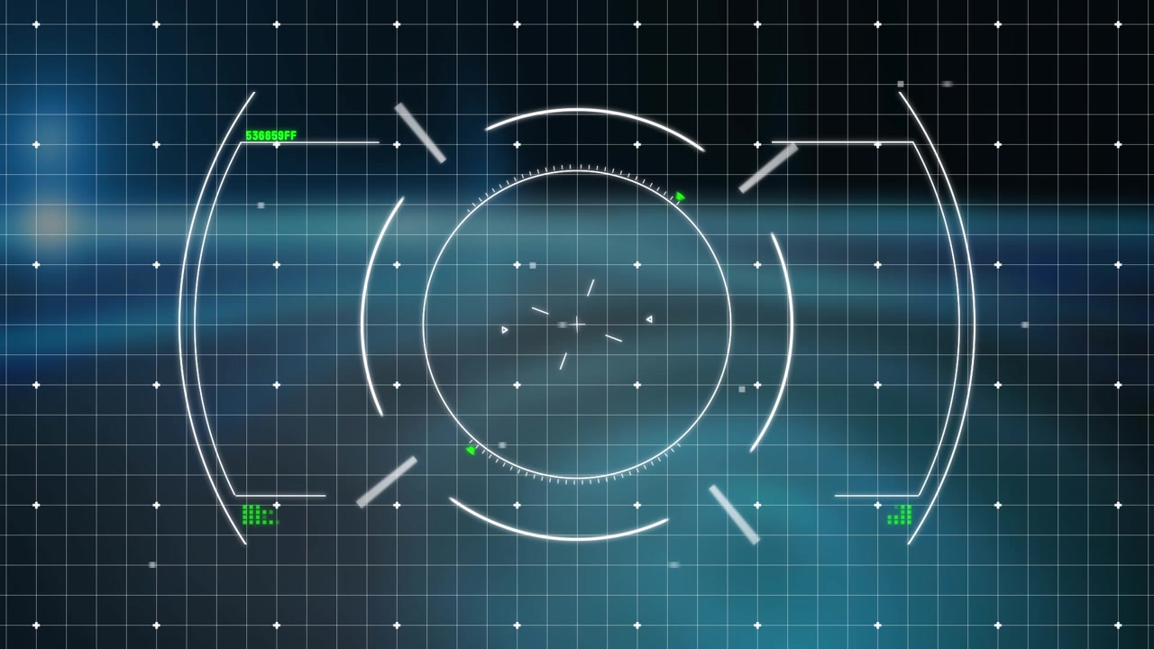 Animation of scope scanning and data processing