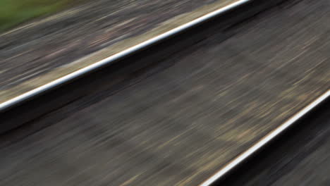 Passing-by-empty-railway-on-high-speed