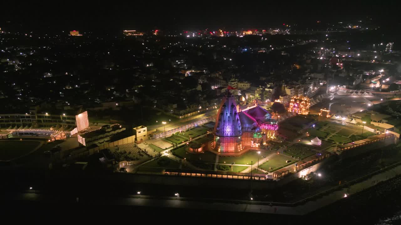 12 Jyotirlingas in India, Temples of Lord Shiva, indian temple architecture, Somnath Temple Aerial view