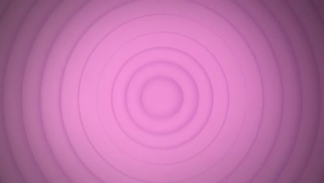 animación de círculos rosados y patrón en bucle sin costuras