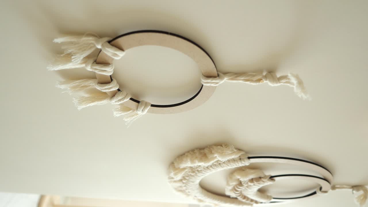 Macrame Rings Decoration