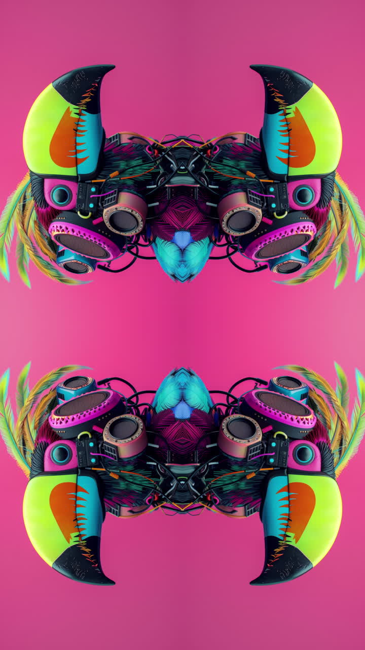 los maniquíes con cabezas de robot femeninas