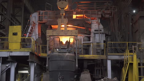 steel mill operation