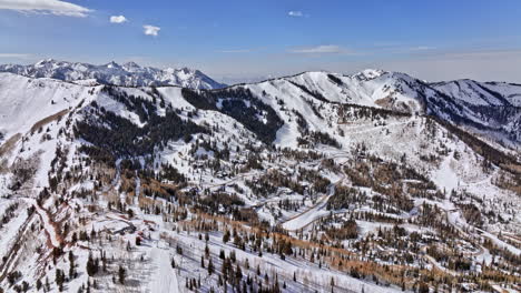 park city utah aerial v cinematic high altitude