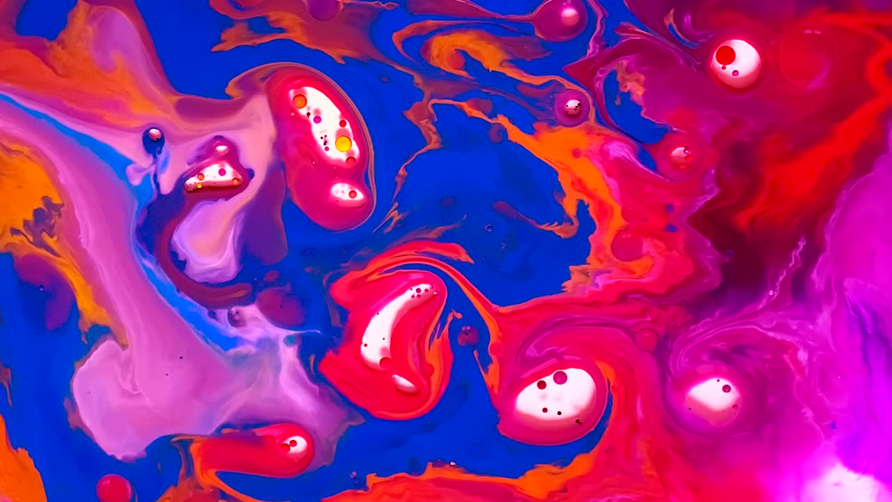 tinta de acuarela multicolor en agua con aceite. fondo de la tendencia futurista