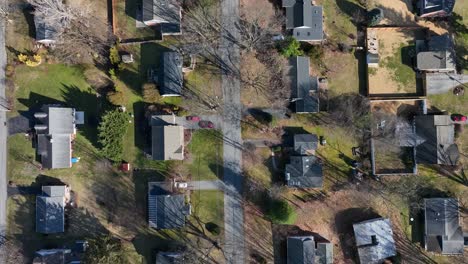 american population with houses in rural area of pennsylvania