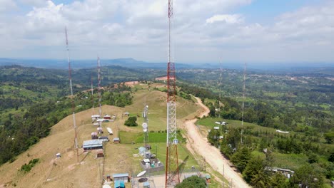 vista del cielo con drones