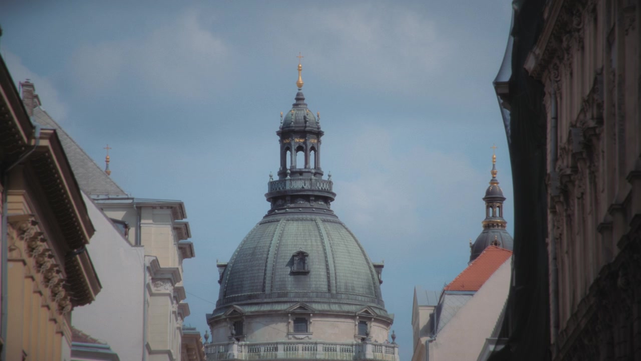 Kupolen på Sankt Stefansbasilikan i Budapest