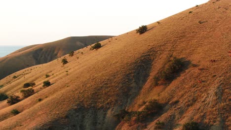 scenic mountain landscape at sunset