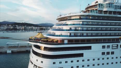 cruise ship in port