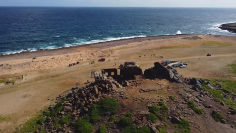 Ir-A-Las-Ruinas-De-Bushiribana-En-Aruba