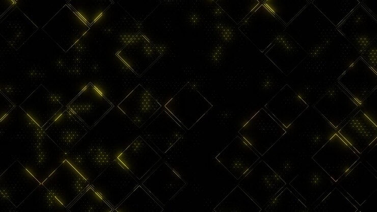 A stylish black and gold pattern featuring elegant diamonds creates a sophisticated aesthetic in this visually captivating image