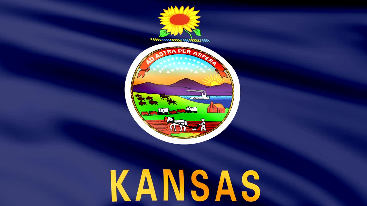 캔자스의 큰 루핑 애니메이션 발