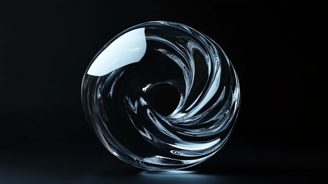 Abstract Glass Art