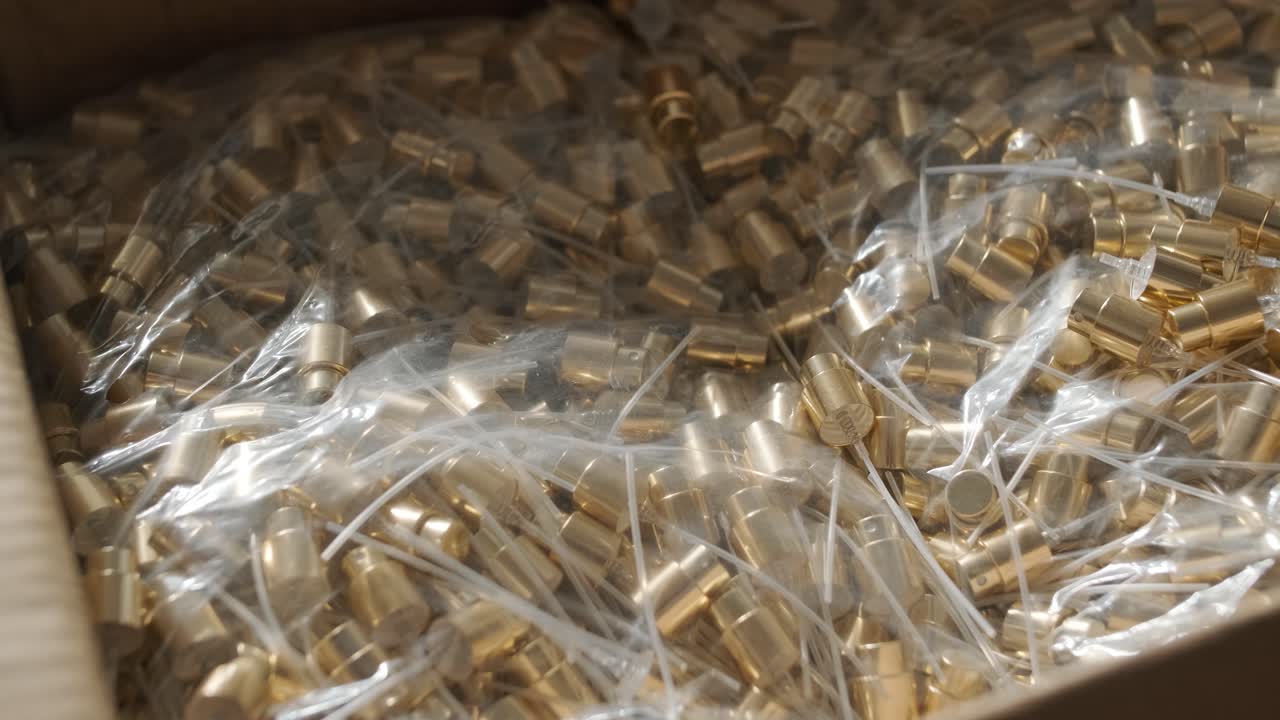 Bulk of Brass Metal Components