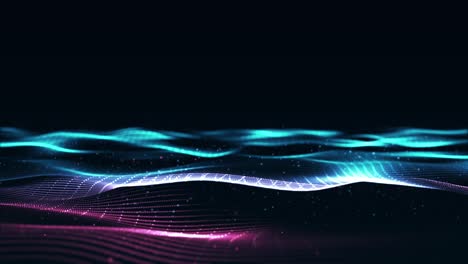 4k abstract wave defocused background