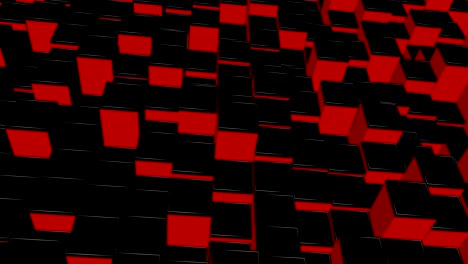fondo 3d rojo y negro.