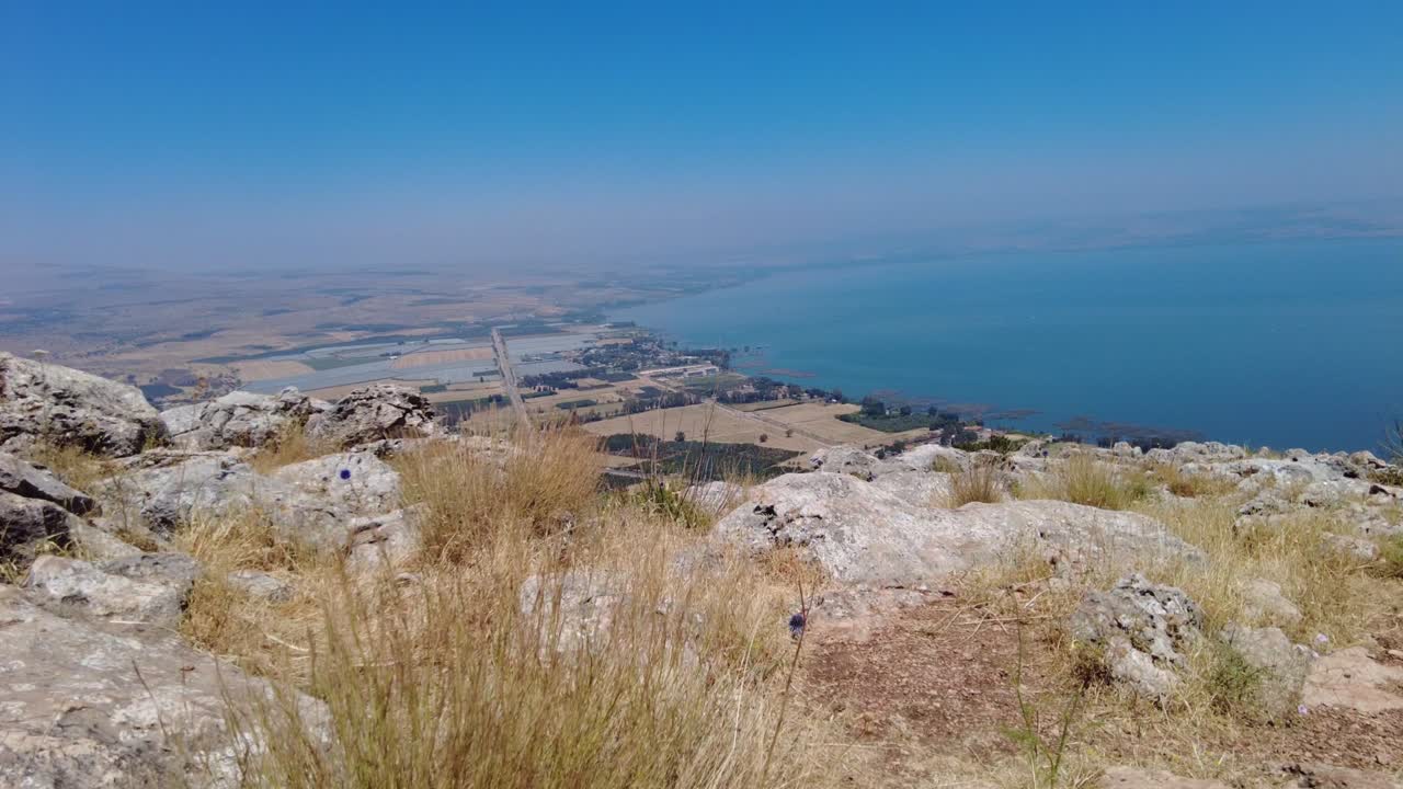 галилейское море от горы арбел