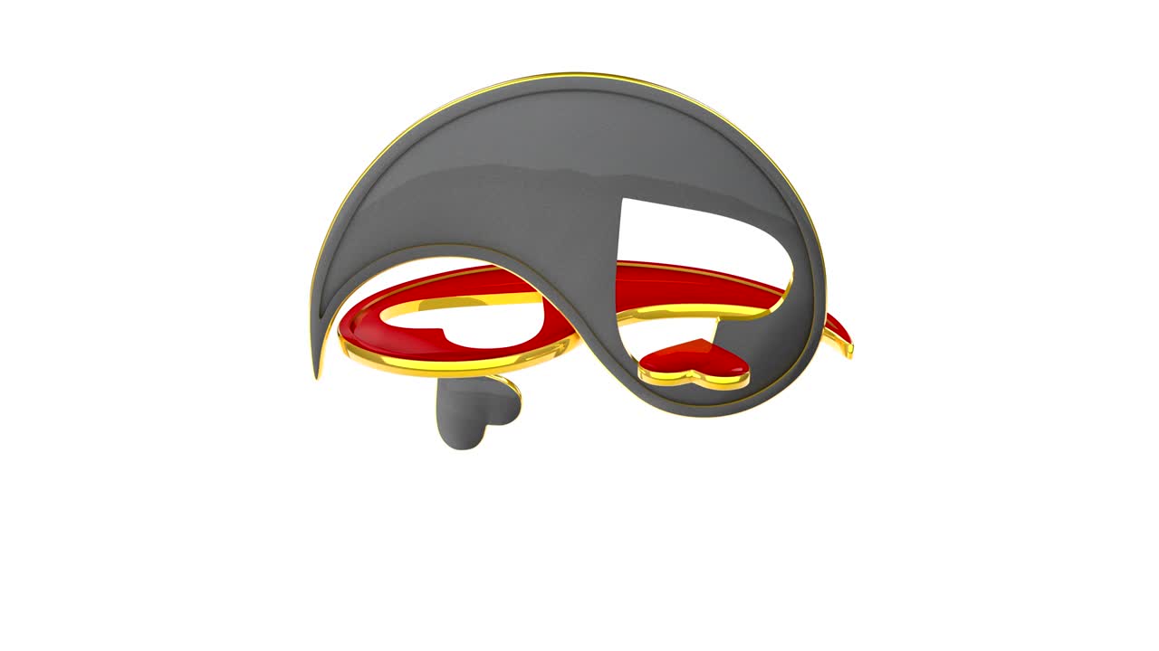 영양 (영원한 사랑의 상징) 동양 문화와 철학 3d 애니메이션